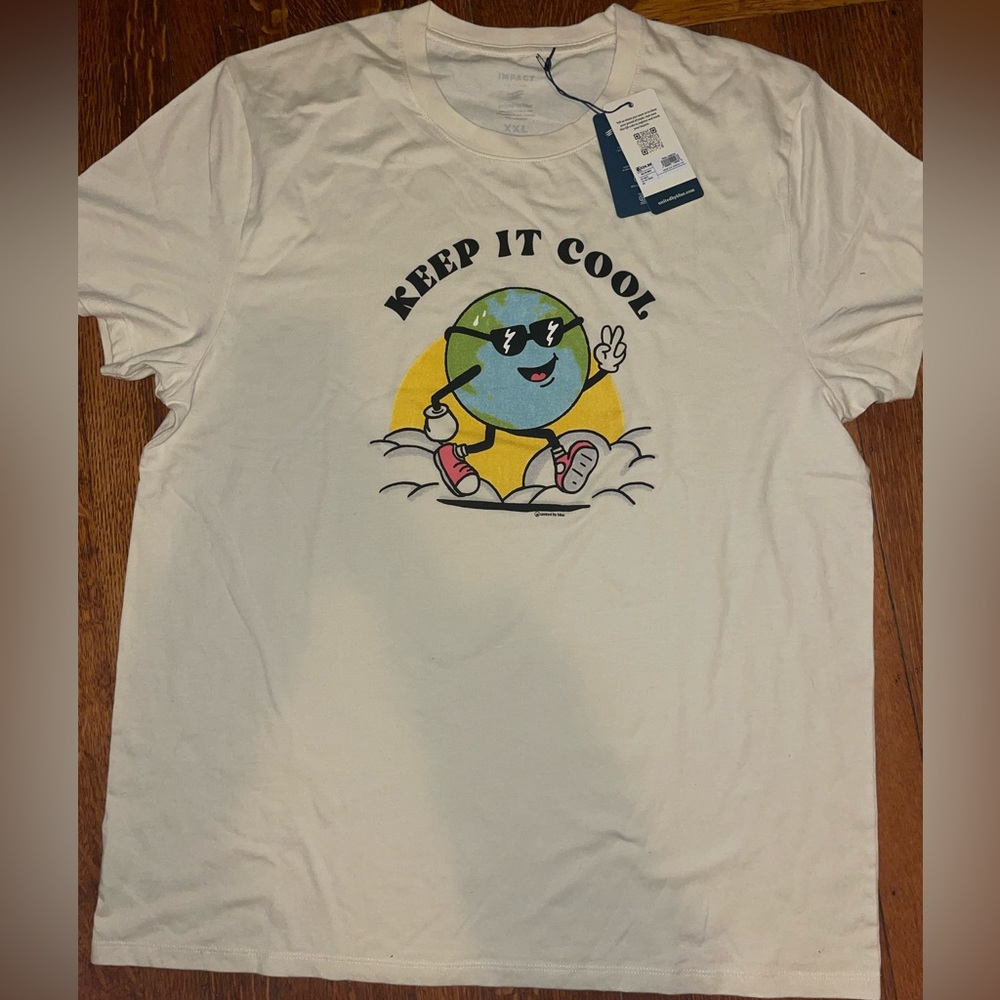 United By Blue men’s graphic t-shirt tee shirt short sleeve nwt globe earth
